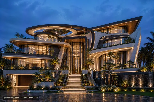 Arsitektur untuk Kabupaten Kayong Utara. — pandangan arsitektur 3