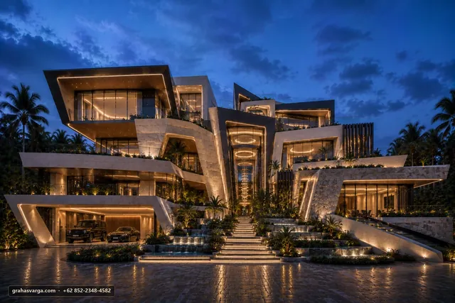 Arsitektur untuk Kabupaten Ketapang. — pandangan arsitektur 2
