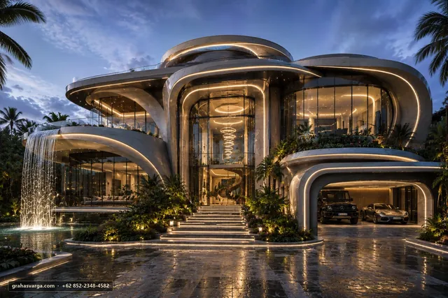 Arsitektur untuk Kabupaten Sintang. — pandangan arsitektur 2